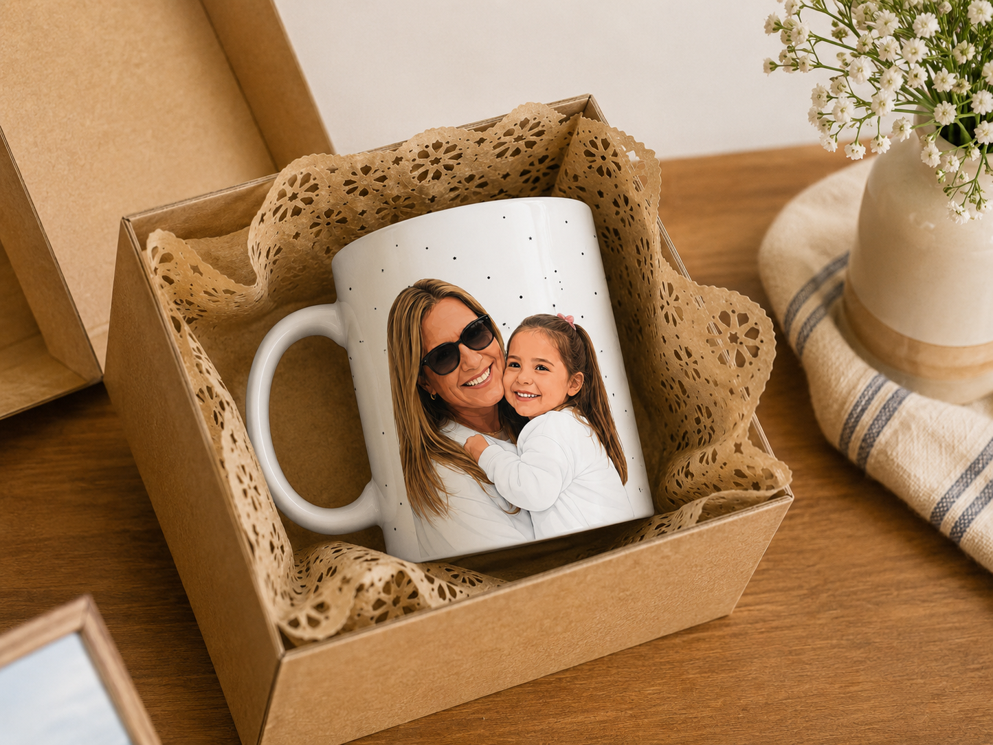 Taza ilustrada abuelos