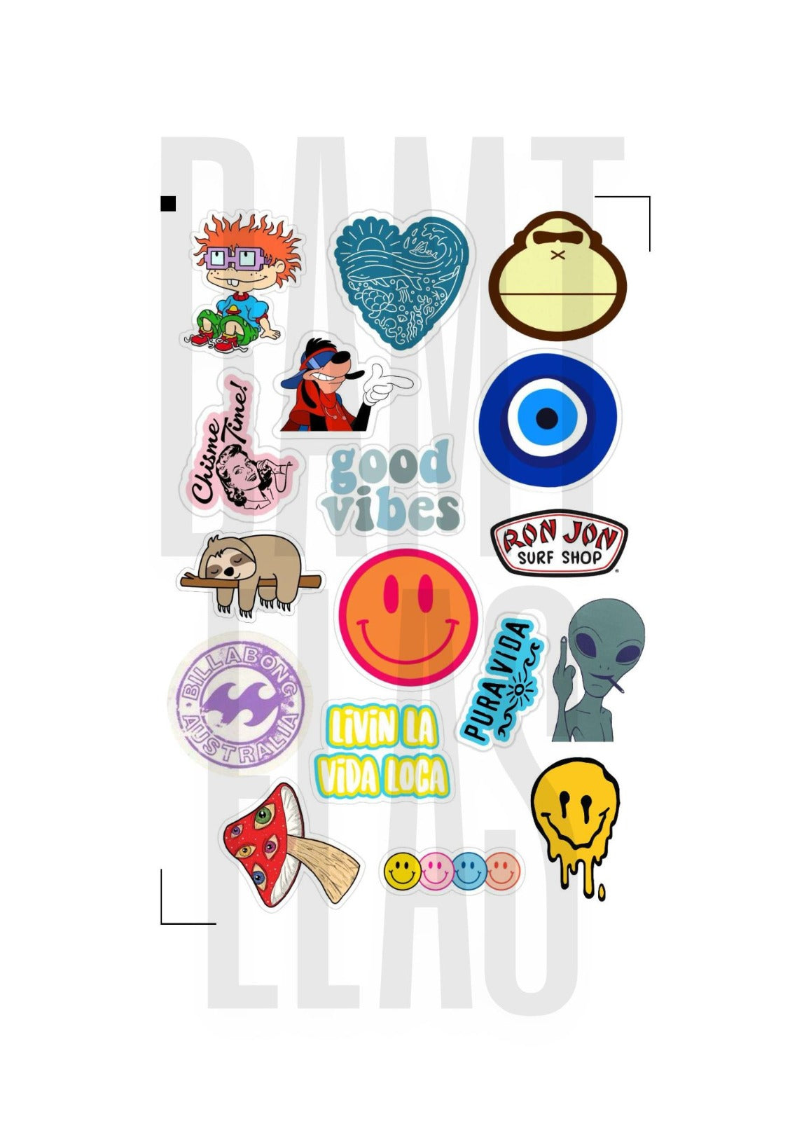 Planchas de stickers