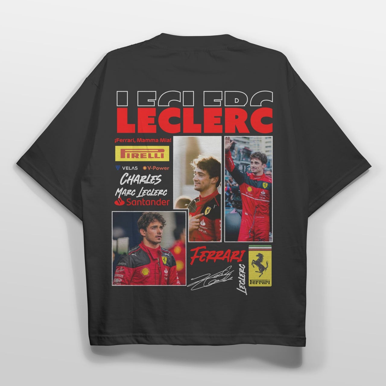 Remeras Fórmula 1