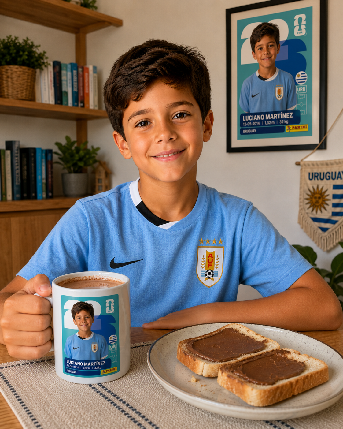 Taza foto de figurita