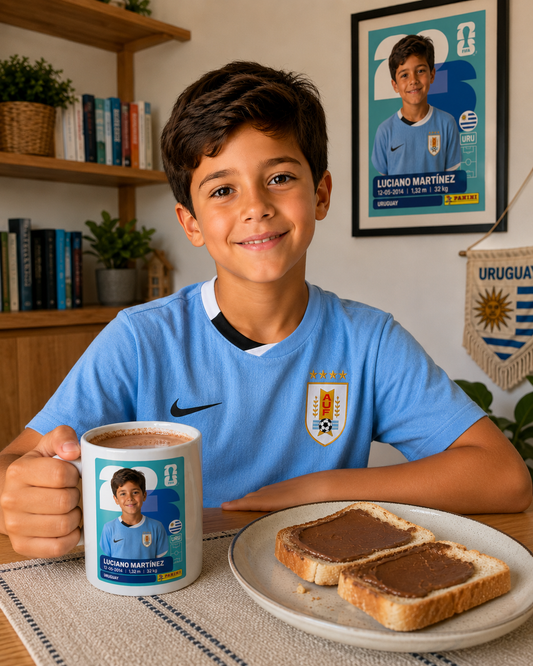 Taza foto de figurita