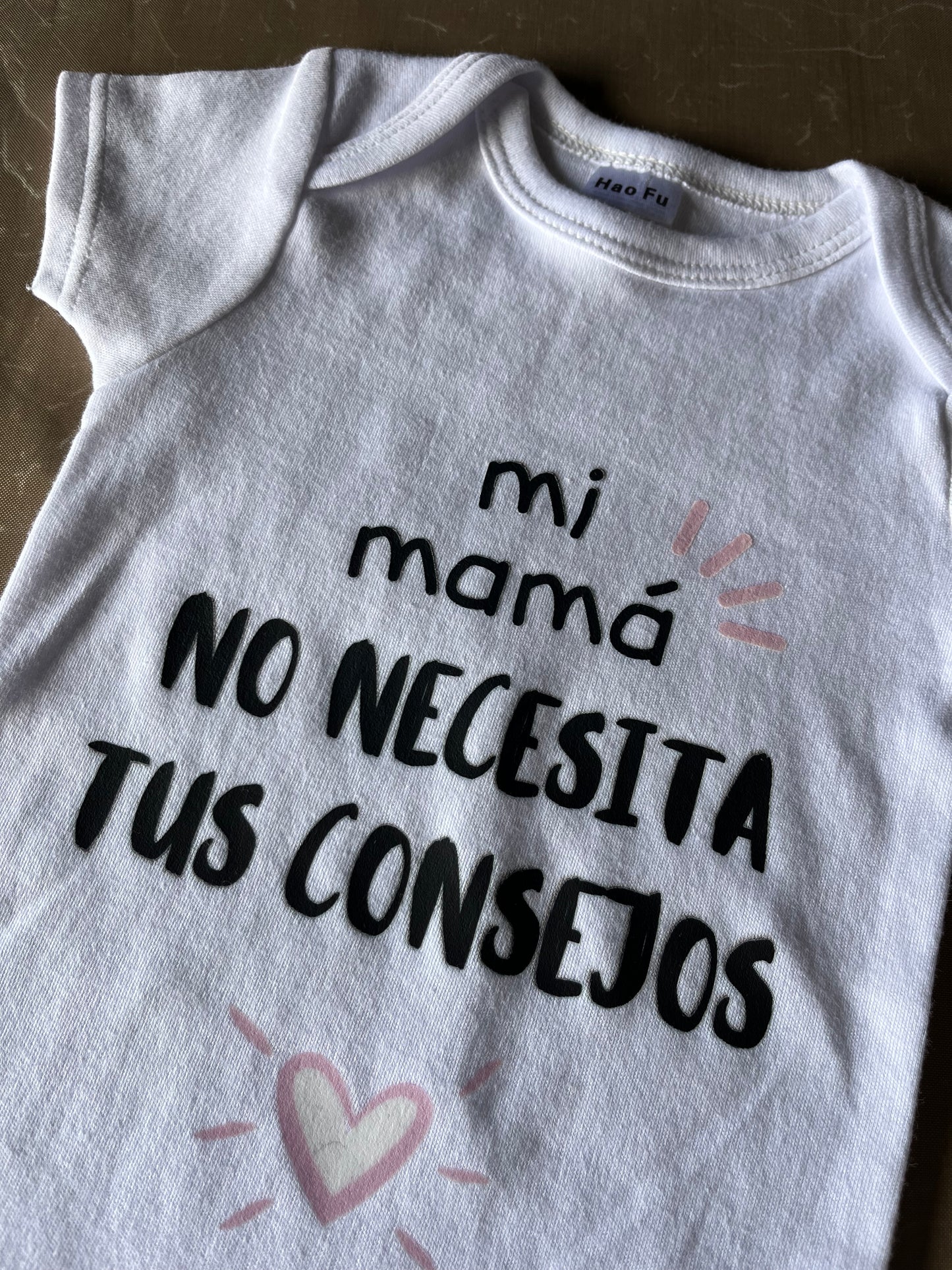 Body de bebé personalizable