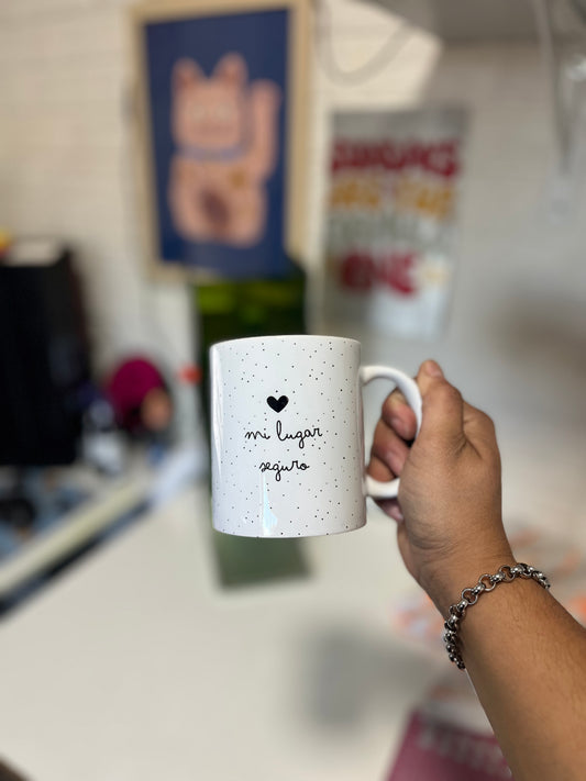 Taza “mi lugar seguro”