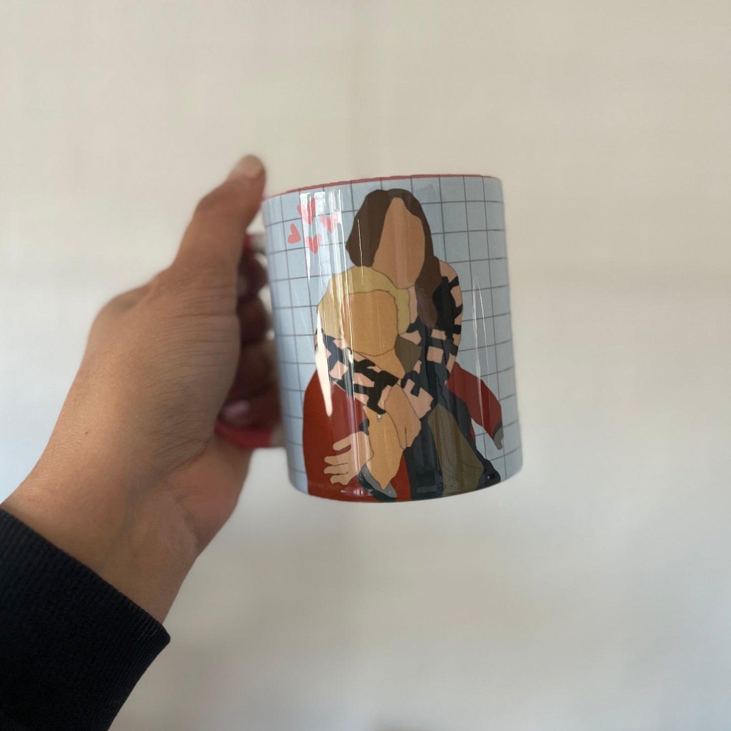 Taza ilustrada con foto