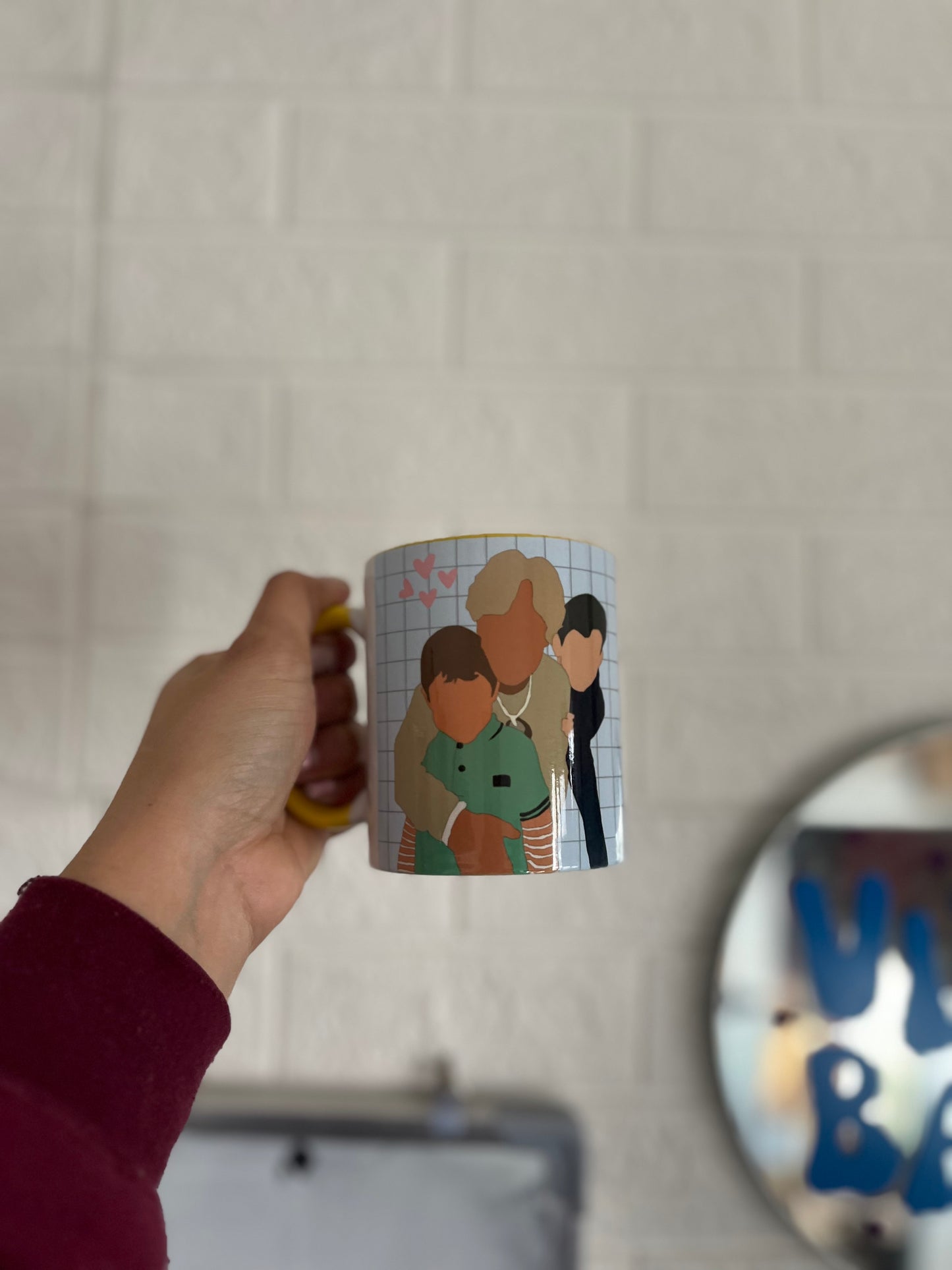 Taza ilustrada con foto