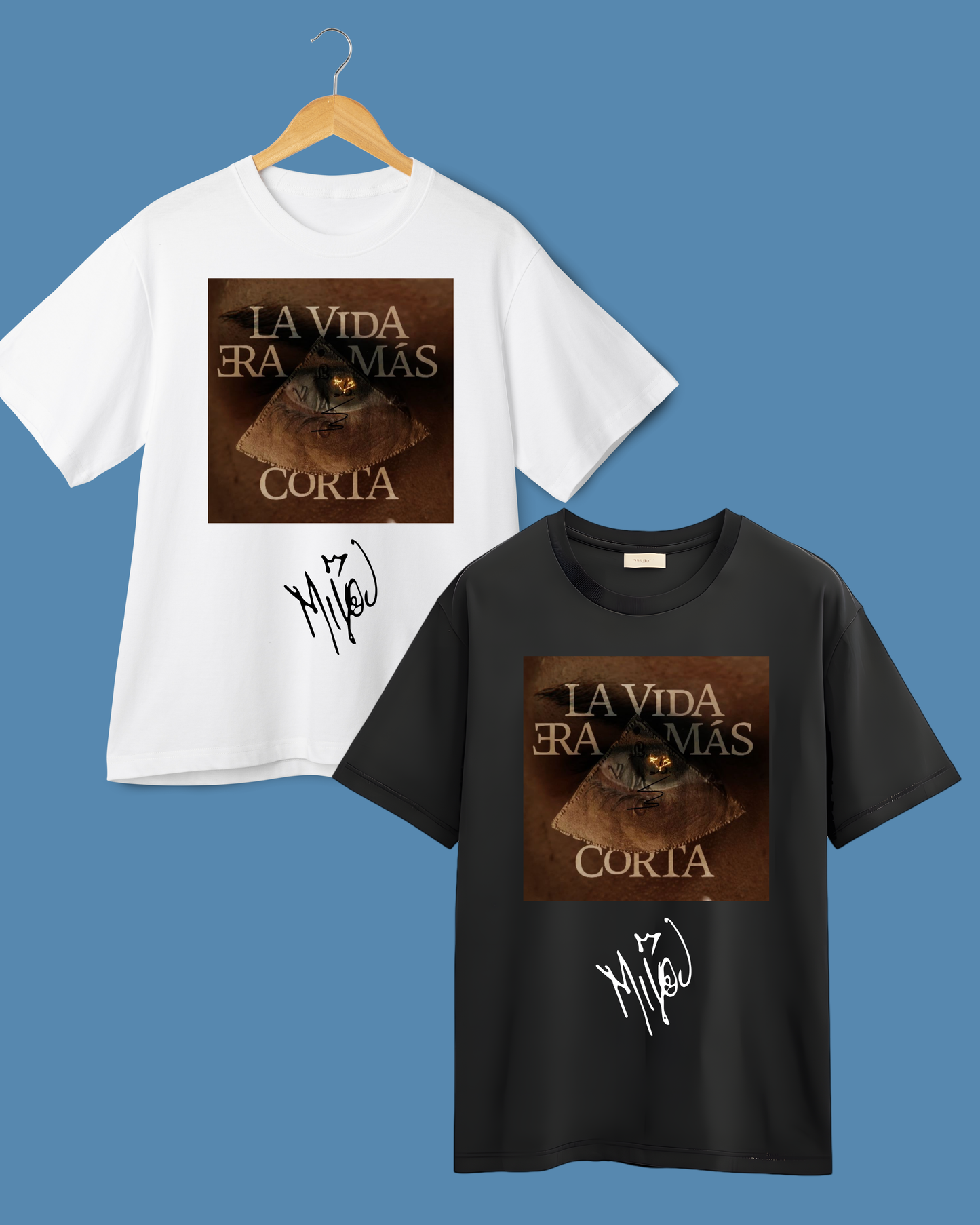 Remera Milo J la vida era más corta