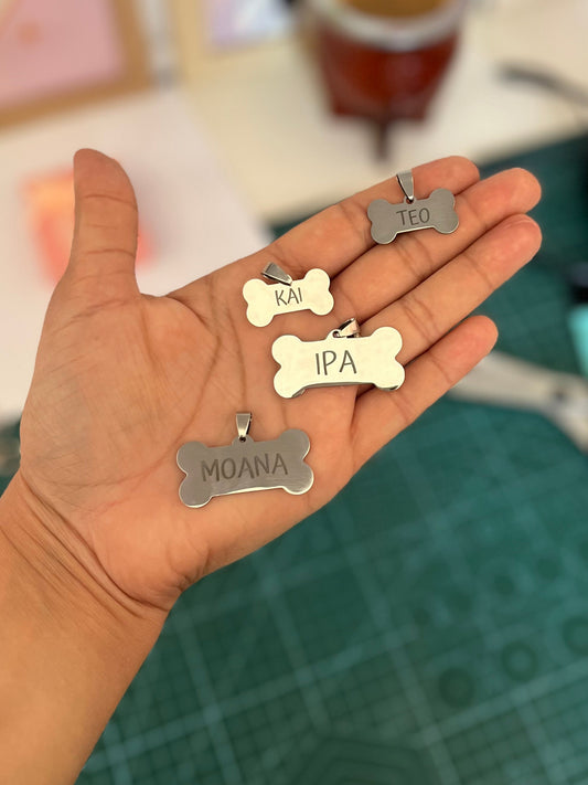 Chapita para mascota