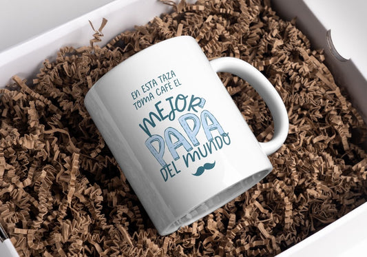 Taza mejor papá del mundo