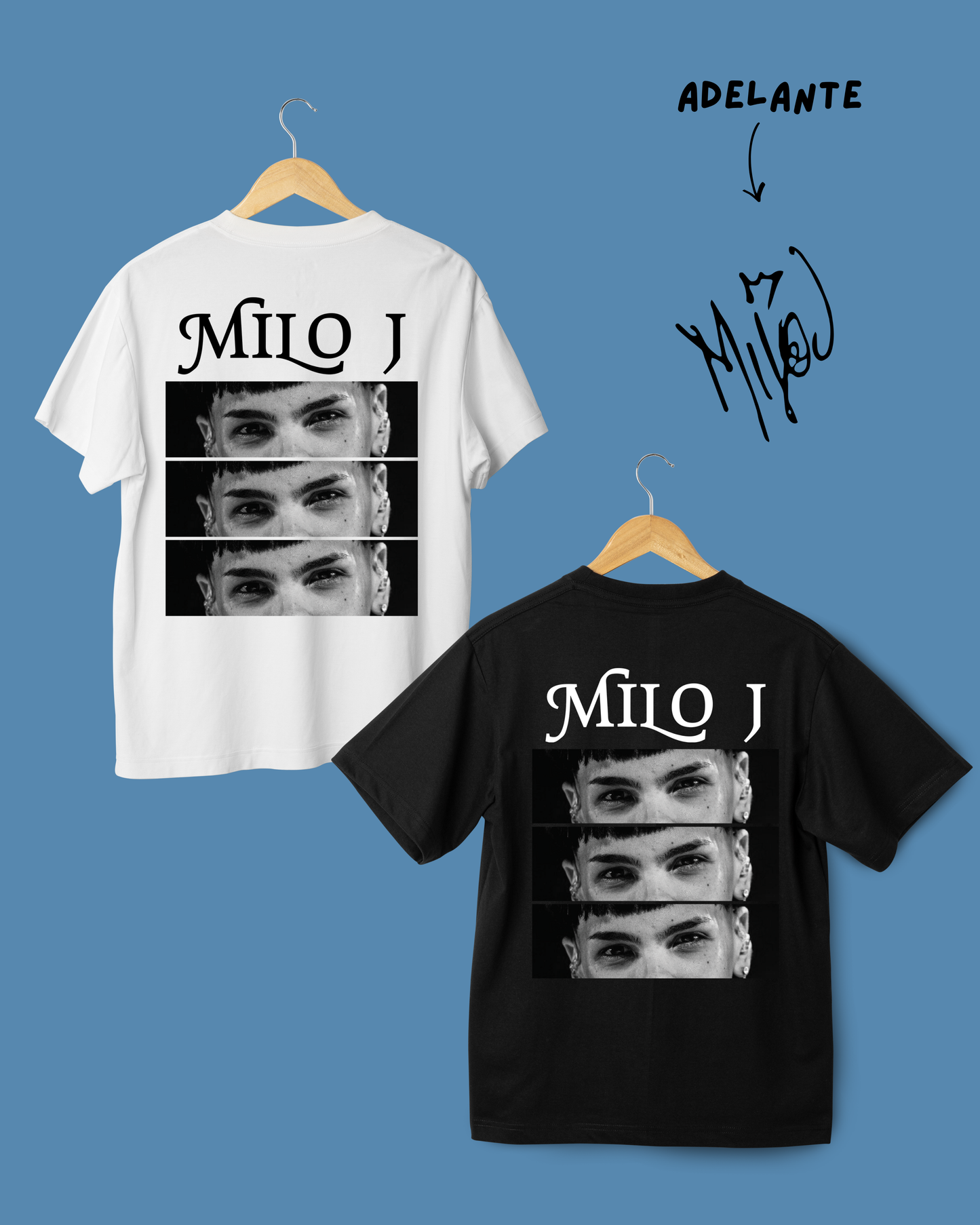 Remera Milo J la vida era más corta