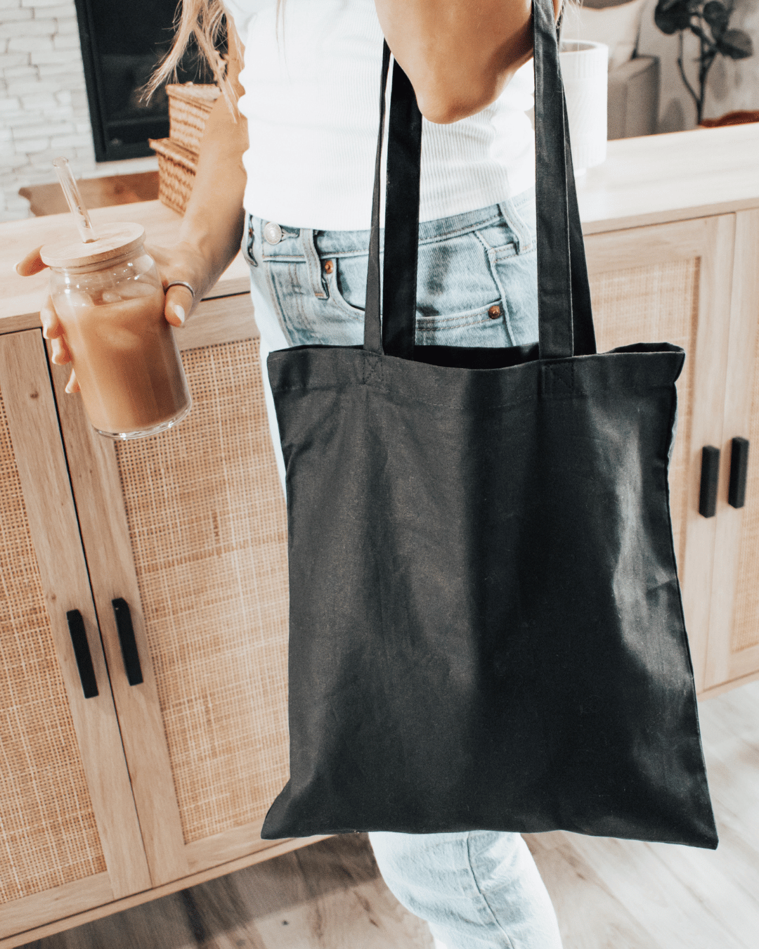 Bolsa negra personalizada